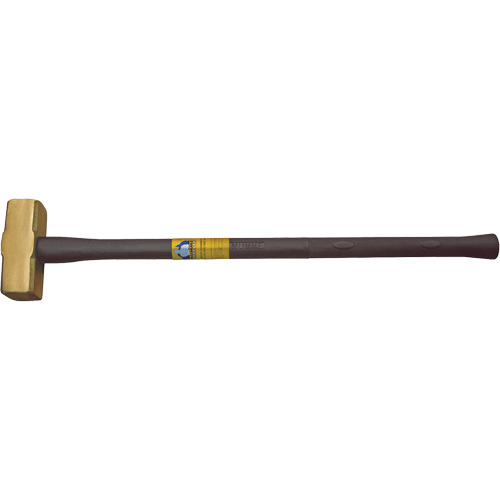 Klein Tools 7HBRFRH07 Masse en laiton, Poids de la t&ecirc;te 7 lb, 32" lo