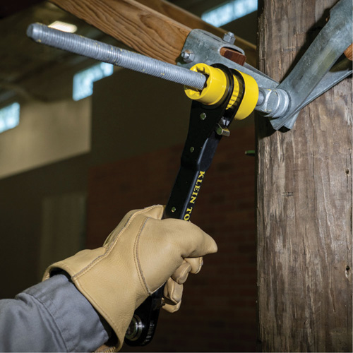 Klein Tools KT155HD Heavy-Duty Lineman's Ratcheting Wrench
