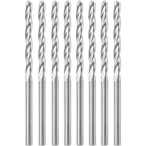 Bosch ZB8 Foret spiral&eacute; &agrave; pointe standard 8 mcx d'un diam&egrave;tre de 1/8", 1/8", Cannelure 1"