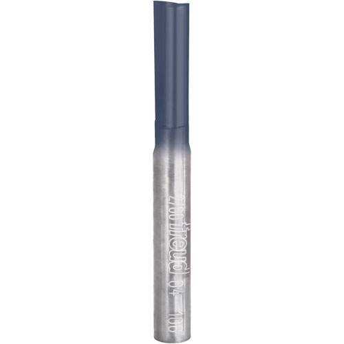 Freud 04-106 Router Bit - Double Flute Straight Bit, 1/4" Dia., 5/8" H, 2-1/4" L, 1/4" Shank