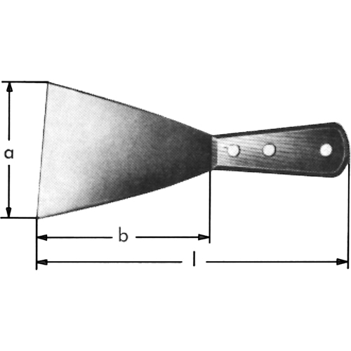 Ampco K-31 Couteaux &agrave; mastiquer & spatules