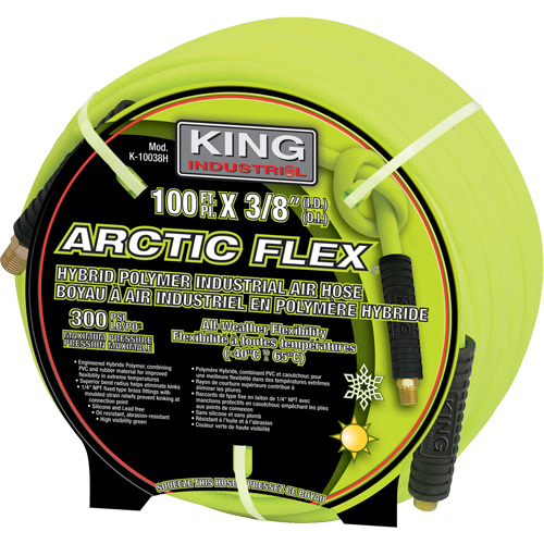 King Canada K-10038H 100' Hybrid Polymer Industrial Air Hose