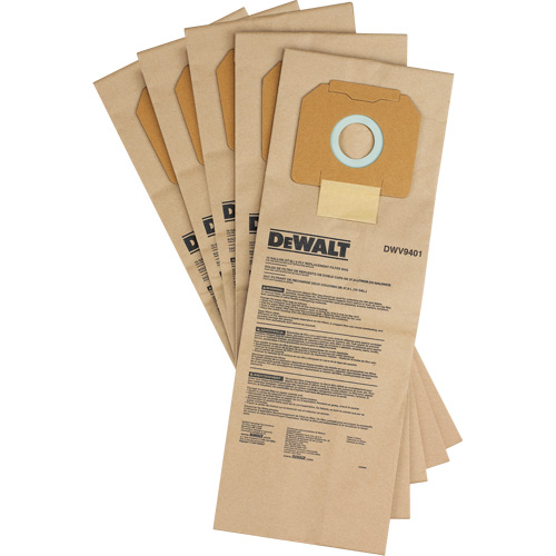DEWALT DWV9401 Paper Bags for Dust Extractors