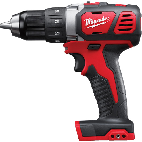 Milwaukee 2606-20 M18 Compact Drill Driver (Tool Only), Lithium-Ion, 18 V, 1/2" Chuck, 500 in-lbs Torque