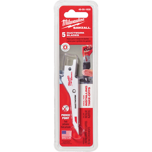 Milwaukee 48-00-1630 Sawzall&reg; Duct Work Blades