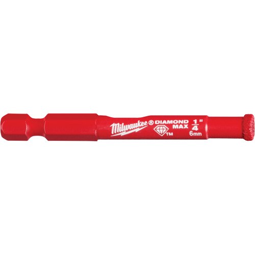 Milwaukee 49-56-0505 Scie-cloche Diamond Plus, 1/4", Profondeur de la coupe 1/2", Losange