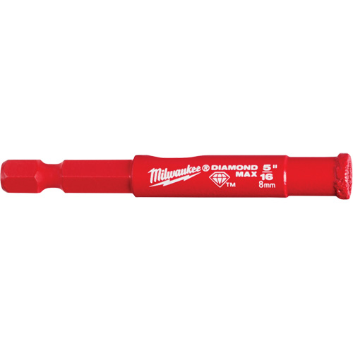 Milwaukee 49-56-0507CAN Diamond Plus Hole Saw, 5/16", 1-2/5" Depth of Cut, Diamond