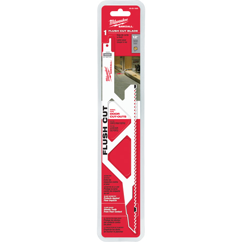 Milwaukee 48-00-1600 Lame de coupe &agrave; ras Sawzall, Bim&eacute;tal, 5 Dents par pouce, 12" lo x 3"/2-1/8" la
