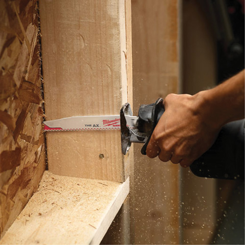 Milwaukee 48-01-2027 The Ax Sawzall&reg; Blade, Bi-Metal, 5 TPI, 6" L x 1" W