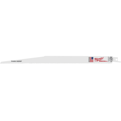Milwaukee 48-01-2714 The Torch Sawzall&reg; Blade, Bi-Metal, 10 TPI, 12" L