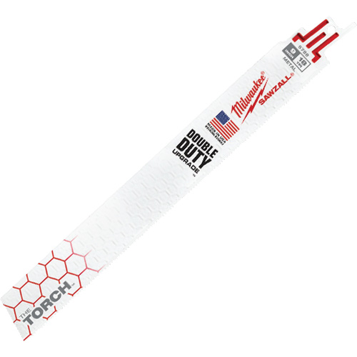 Milwaukee 48-01-2788 Lame The Torch Sawzall, Bim&eacute;tal, 18 Dents par pouce, 9" lo x 1" la