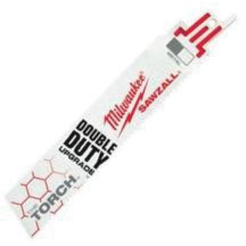 Milwaukee 48-01-7712 Lame The Torch Sawzall, Bim&eacute;tal, 10 Dents par pouce, 6" lo x 1" la