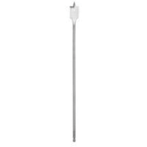 Milwaukee 48-27-0195 Flat Boring Bit, 1" Diameter, 1/4" Hex Shank, 16" Length