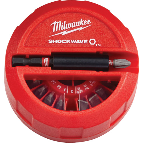 Milwaukee 48-32-4012CAN Shockwave Impact Duty Driver Drill Bit Set, 22 Pieces, Steel