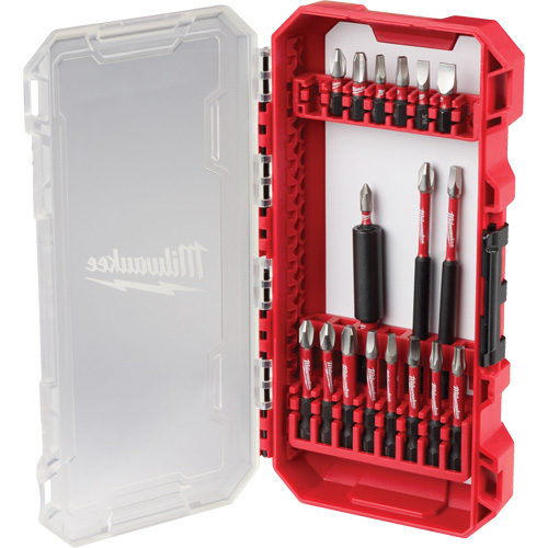 Milwaukee 48-32-4403 Shockwave Impact Duty Driver Drill Bit Set, 18 Pieces, Steel