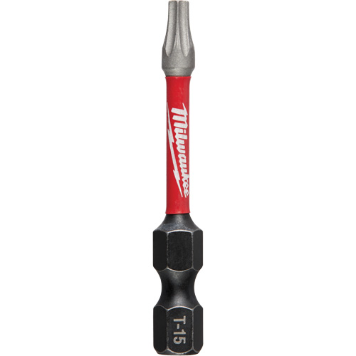 Milwaukee 48-32-4483 Shockwave Impact Power Bit, Torx, T-15 Tip, 1/4" Drive Size, 2" Length