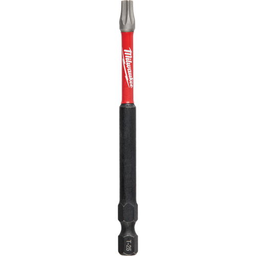 Milwaukee 48-32-4596 Shockwave Impact Duty Power Bit, Torx, T-25 Tip, 3-1/2" Length