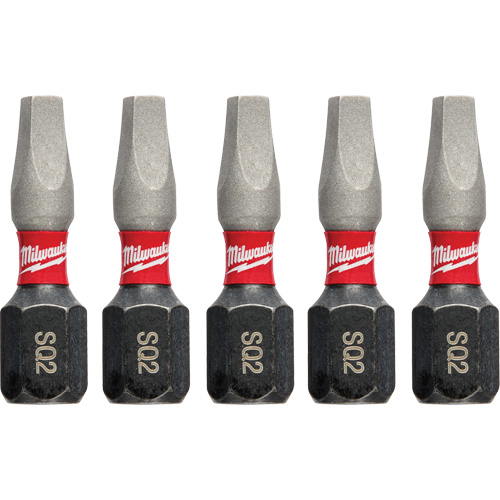 Milwaukee 48-32-4605 Shockwave Impact Insert Bit, Square, #2, 1/4" Drive