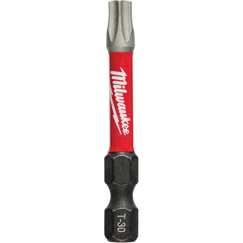 Milwaukee 48-32-4787 Shockwave Impact Power Bit, Torx, T-30 Tip, 1/4" Drive Size, 2" Length