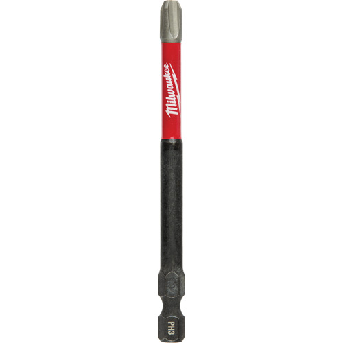 Milwaukee 48-32-4792 Embouts &agrave; percussion Shockwave Impact-Duty, Phillips, Embout #3, Longueur 3-1/2"