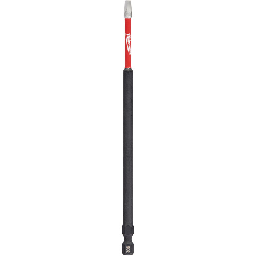 Milwaukee 48-32-4805 Shockwave Power Insert Bit, Square, #2 Tip, 1/4" Drive Size, 6" Length