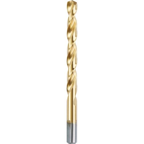 Milwaukee 48-89-2221 Foret s&eacute;rie courte Thunderbolt, Acier rapide, 3/8", 5" lo, 3-5/8" Cannelure, 135° Angle