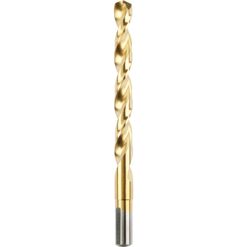 Milwaukee 48-89-2222 Thunderbolt&reg; Jobber Drill Bit, High Speed Steel, 25/64", 5-1/8" L, 3-3/4" Flute, 135° Point Angle
