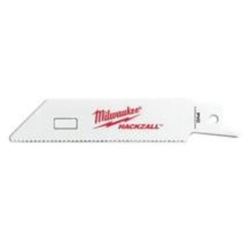 Milwaukee 49-00-5414 M12 Hackzall PVC Blade, Bi-Metal, 14 TPI, 4" L x 3/4" W