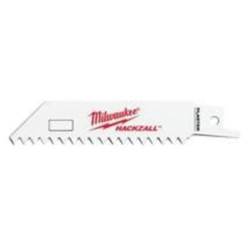Milwaukee 49-00-5461 Lame M12 Hackzall, Bim&eacute;tal, 6 Dents par pouce, 4" lo