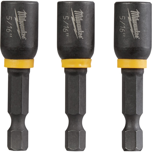 Milwaukee 49-66-4523 Serre-&eacute;crou magn&eacute;tique Shockwave Impact Duty, Prise 5/16", Longueur 1-7/8"