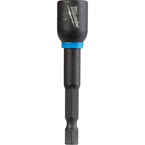 Milwaukee 49-66-4535 Tourne-&eacute;crou Shockwave Impact Duty, Embout 1/4", Prise 3/8", 2-9/16" lo, Magn&eacute;tique