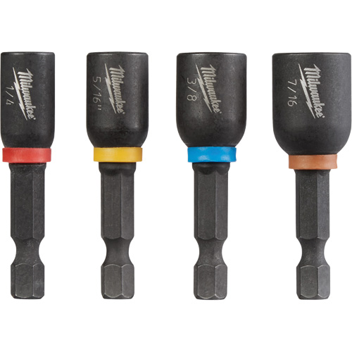 Milwaukee 49-66-4562 Jeu de tourne-&eacute;crous magn&eacute;tiques Shockwave Impact Duty