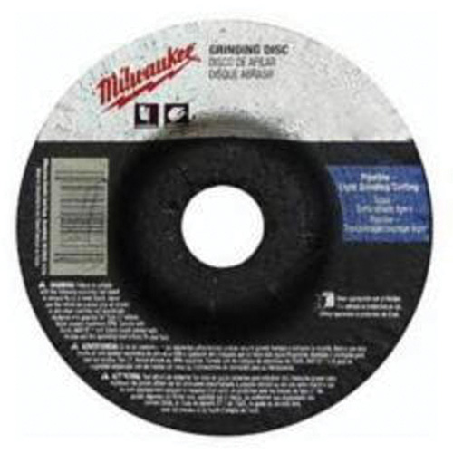 Milwaukee 49-94-4580 Grinding Wheel, 4-1/2" x 1/4", 7/8" Arbor, Zirconium, Type 27
