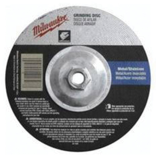 Milwaukee 49-94-7020 Grinding Wheel, 7" x 1/4", 5/8" Arbor, Aluminum Oxide, Type 27