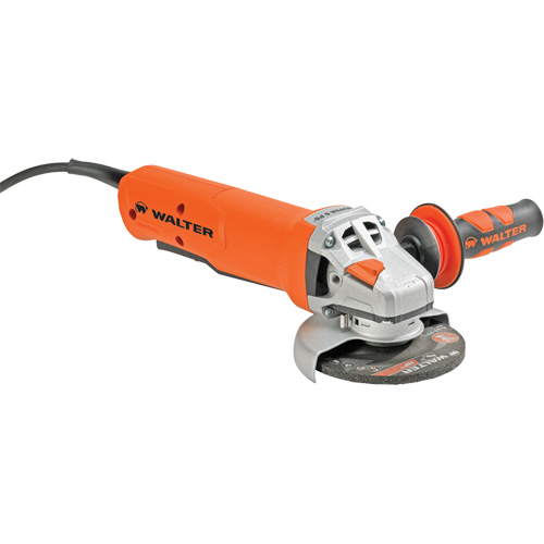 Walter Technologies Pour Surface 30A153 Meuleuse angulaire Super 5 PS avec interrupteur &agrave; palette, 5", 120 V, 13,5 A, 11000 Tr/min