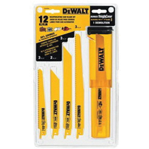 DEWALT DW4892 Ensemble de lames pour scie alternative bim&eacute;talliques