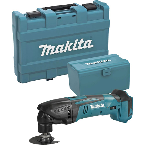 Makita DTM50ZKX1 Outil polyvalent LXT avec trousse d'accessoires (outil seulement), 18 V, Lithium-ion