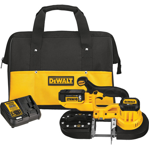 DEWALT DCS371P1 Max Band Saw Kit, 20 V, 2-1/2" Capacity