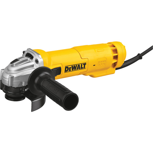 DEWALT DWE4214 Small Angle Grinder, 4-1/2", 120 V, 11 A, 11000 RPM