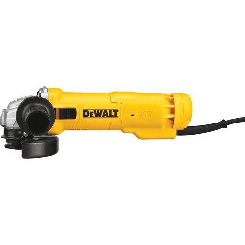 DEWALT DWE4214 Small Angle Grinder, 4-1/2", 120 V, 11 A, 11000 RPM