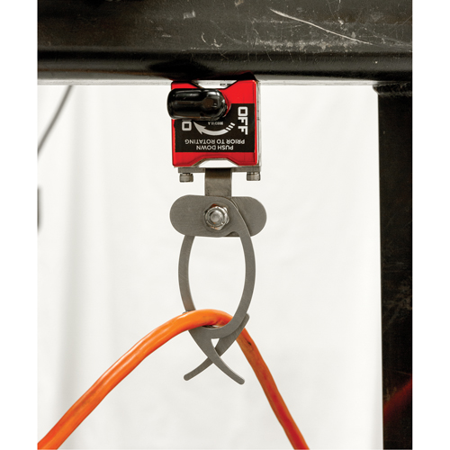Mag-Mate HH035R On/Off Magnetic Hanging Hooks, 5-3/4" Length, 1-3/4" Diameter, 35 lbs. Capacity