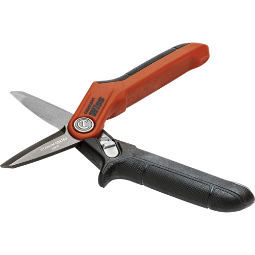 Wiss By Crescent CW7T Cisaille polyvalent pour ouvrier professionnel, 7-1/2", Poign&eacute;e Droit