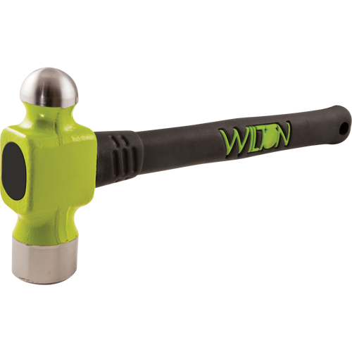 Wilton WL9-34014 BASH&reg; Ball Pein Hammer, 40 oz. Head Weight, Plain Face, Cushion Handle