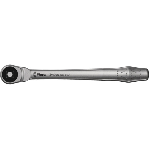 Wera Tools 05004063001 Zyklop Metal 1/2 Ratchet , 1/2" Drive, Plain Handle