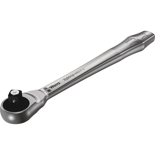 Wera Tools 05004063001 Zyklop Metal 1/2 Ratchet , 1/2" Drive, Plain Handle