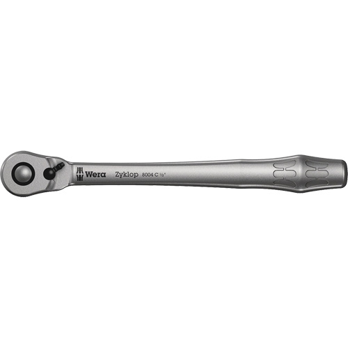 Wera Tools 5004064001 Jeu de rochet en m&eacute;tal Zyklop 3/8 a/interrupteur, Prise de 1/2", Poign&eacute;e Ordinaire