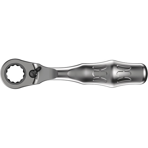Wera Tools 05003660001 2 mini rochets Zyklop 1/4 pour douilles sp&eacute;ciales, Prise de 1/4", Poign&eacute;e Ergonomique