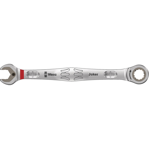 Wera Tools 5073281001 Cl&eacute; combin&eacute;e Joker 3/8, 12 pans, 3/8", Fini Chrome