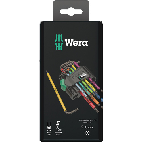 Wera Tools 5073599001 L-Key Set, 9 Pcs., Torx&reg;