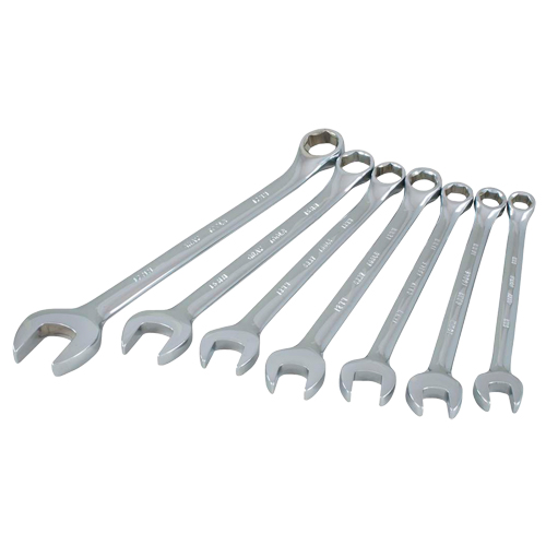 Gray Tools MC691 Wrench Set, Combination, 7 Pieces, Metric